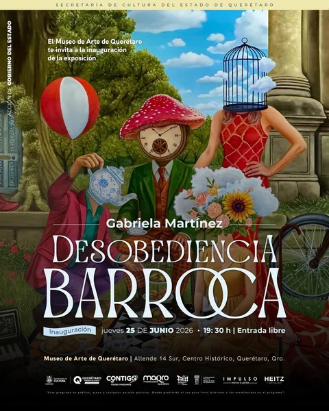 Inauguración, Jueves 25 de Junio 2026, 19:30 PM, Entrada libre
