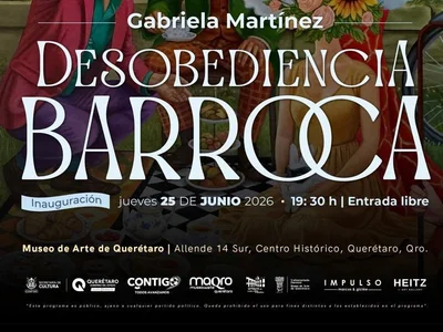 Inauguración, Jueves 25 de Junio 2026, 19:30 PM, Entrada libre