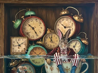 “El Tiempo tomándose el té”